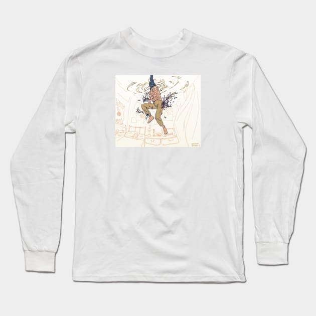 Swim Long Sleeve T-Shirt by wah.ah.ah